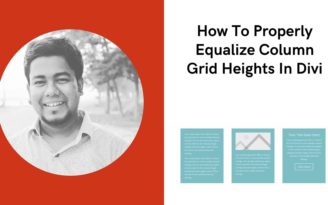 How to Properly Equalize Column Grid Heights in Divi